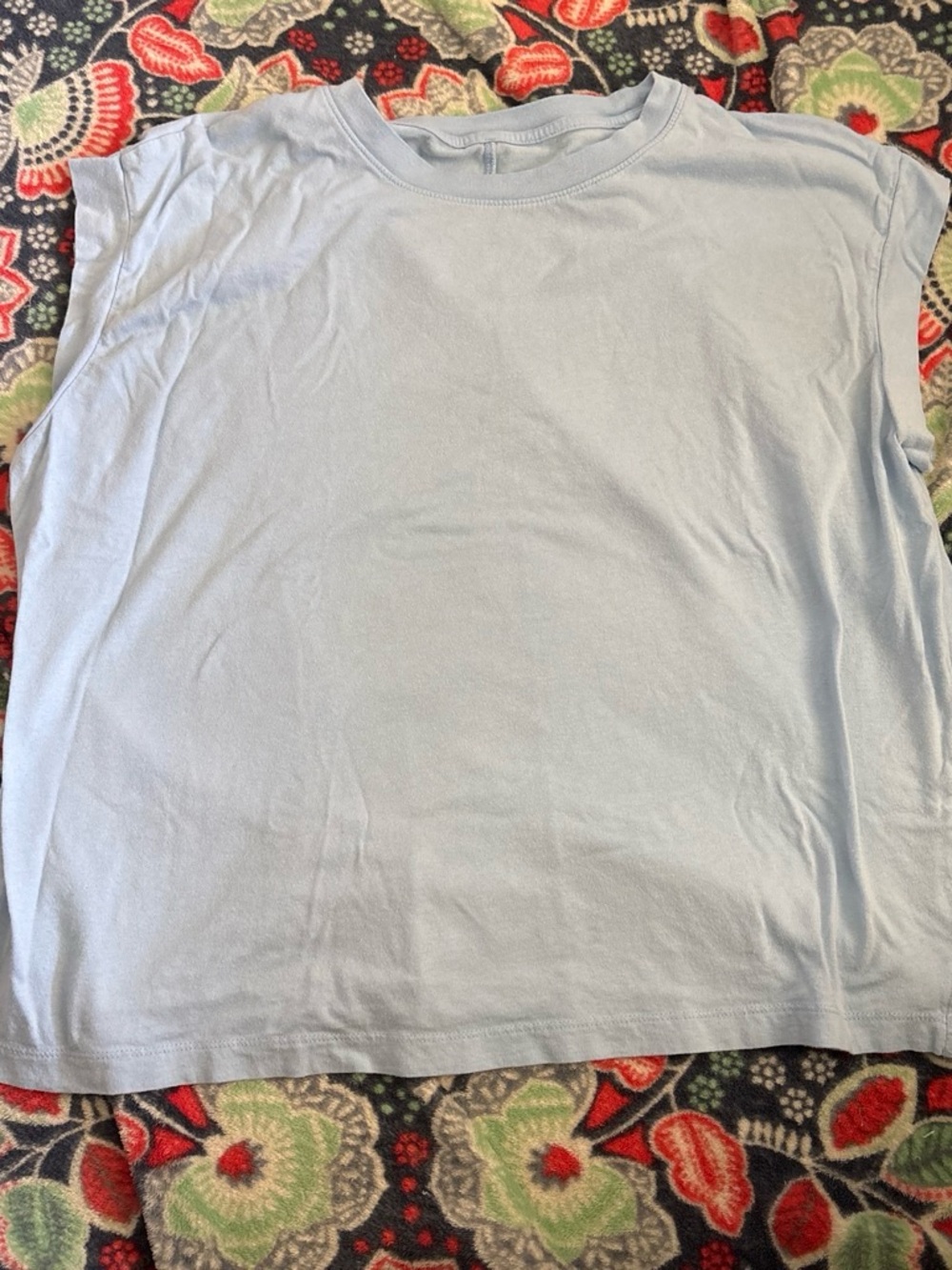 a new day Light Blue Women's Muscle Tee